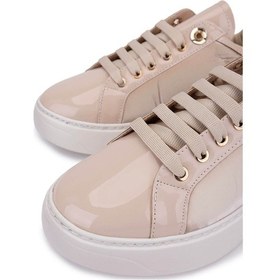 Resim Tamer Tanca Kadın Suni Deri Bej Sneakers & Spor Ayakkabı 1065 2630 Bn Ayk Sk25-26 Bej Bej 