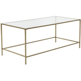Resim tino furniture Milan Gold Metal Orta Sehpa 