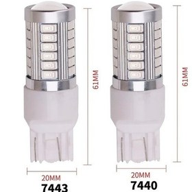 Resim Novahub Py21w P21/5w 1156 Ba15s 1157 Bay15d Led Ampuller, Dönüş Sinyal Y Yellow T25 3157 Araba İçin Diğerleri 