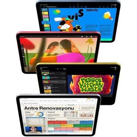 Resim Apple iPad 10. Nesil MCM94TU/A Wi-Fi 64 GB 10.9" Tablet 