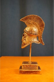 Resim Athena Miğfer Biblo Heykel Ev Dekor & Hediyelik Aksesuar 21 Cm 