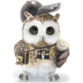 Resim Polyester Baykuş Figürü Biblo 