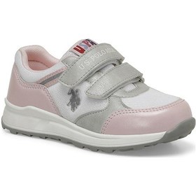 Resim U.s. Polo Assn. Esalte 4fx Beyaz Kız Çocuk Sneaker 000000000101531402 Beyaz - Pembe 