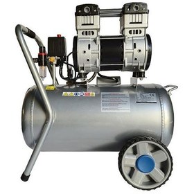 Resim Hyundai HM2550S Hava Kompresörü Sessiz & Yağsız 1100W 50 L 