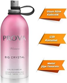 Resim Prova Big Crystal EDP Kadın Parfüm 120 ml 