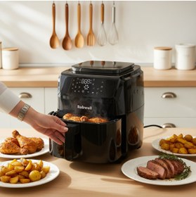 Resim Robx Robwell AS41 7 L 2in1 Kızartma Ve Buhar Sistemi Airfryer 