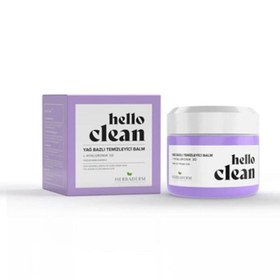 Resim Herbaderm hello clean yağ bazlı temizleyici balm 100 ml yoğun nemlendirici 