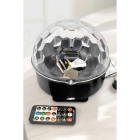 Resim Store Mania Ieg™ Bluetooth ve Uzaktan Kumandalı Çok Renkli Masaüstü Disko Topu 