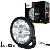 Resim Hella Off-road Valuefit Blade Led Uzun Far Siyah 36w 7" Beyaz Isik 1fj357198-051 