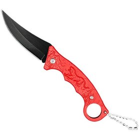 Resim Savex Aslan Desenli Cep Çakısı Kırmızı (3836) 