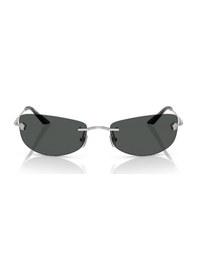 Resim Versace 2279 100087 60-18 Unisex Güneş Gözlüğü Gümüş 