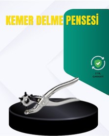 Resim Gld-spt- Metal Gövdeli Ayarlanabilir Deri Delme Pensesi 2.5 5 Mm Delik Açma Aracı 
