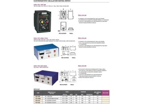 Resim Fett 220/380/415/440V Vertex Elektromanyetik Tablalar Için Kontrol Ünitesi VCC-815 