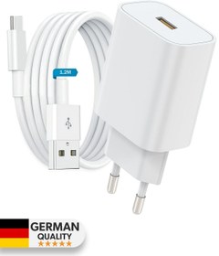 Resim Woyax By Deji General Mobile Gm 5 Plus Hızlı Şarj Aleti Seti 18w Qc 3.0 Type-c 