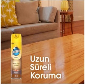Resim Pronto Mobilya Spreyi Klasik 300 ml x2 Plastik Malzeme ile Sırlı Yüzeyler için Koruyucu Özellik 