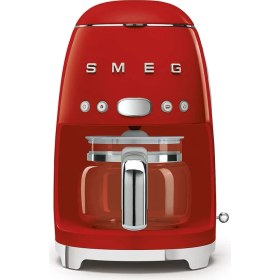 Resim Smeg 50's Style Kırmızı Kettle - 1x2 Ekmek Kızartma Makinesi ve Filtre Kahve Makine Seti Klf-Tsf-Dcf 