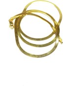 Resim Bysevisilver 55 Cm Yassı Zincir Kolye 