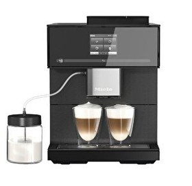 Resim Miele CM 7750 Coffeeselect Tam Otomatik Siyah Solo Kahve Makinesi 