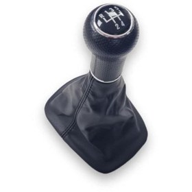 Resim Vass41 Vw Bora 1999-2005 Vites Kolu Topuzu Körüğü Çerçeveli 5 Ileri Benzinli Geniş Delik 1j0711113c 