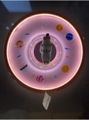 Resim Avize ATLI GEZEGEN KIZ ÇOCUK ODASI AVİZE 