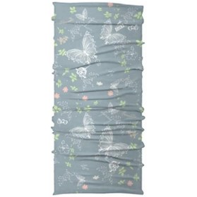 Resim NECKO Çizgi Kelebek 4 Mevsim Motosiklet ve Outdoor Bandana - Balaklava DN419 