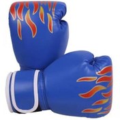 Resim Suntek Boks Eldiveni, Profesyonel Dövüş Mavi-yetişkin Mavi Yetişkin Mavi 