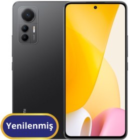 Resim Xiaomi 12 Lite Yenilenmiş TR Garanti | 256 GB 8 GB Siyah 