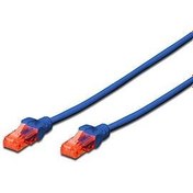 Resim Dıgıtus DK-1617-010/B Lszh Cat6 Patch Kablo Mavi 1 Metre 