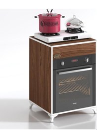 Resim Kenzlife Ankastre Modülü Kabini Lantanyum Cvz Fırın Ocak Dolabı S 