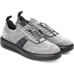 Resim Erkek Oxford ( Klasik) 2259052.3520CI55 Franceschetti Camoscıo Grigio 