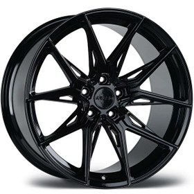 Resim Arceo ARC-20177-33 9.0x20"-5x108 ET35 73.1 Glossy Black Jant 4 Adet Arceo