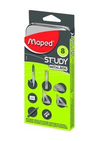 Resim Pergel Seti Study Nikel 8li 119418 