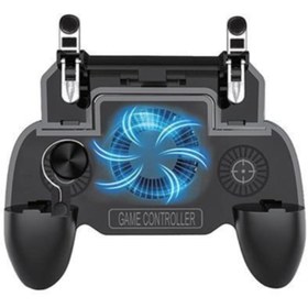 Resim Hytech Hy-pg20 Telefon Uyumlu Tetikli Fanlı Siyah Joystickli Gamepad 