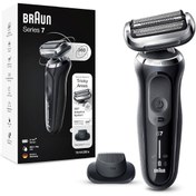 Resim Braun 360° Dönen Başlıklı Su Geçirmez Sakal Bıyık Kısaltma ve Sıfır Alma Makinesi 