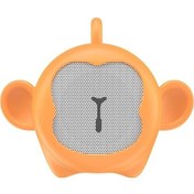 Resim Bt 5.0 Kablosuz Hoparlör - Ipx5 Su Geçirmez, 3w Güçlü Ses, Mini Taşınabilir, Sevimli Maymun Desenli, Ev/ofis/kamping İçin 