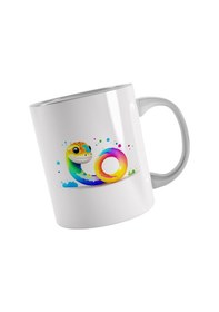 Resim Rengarenk Yılanlı Bardak B0014 