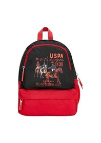 Resim U.s. Polo. Assn. Erkek Çocuk Anaokul Çanta Seti Plset2204301 Siyah-kırmızı 