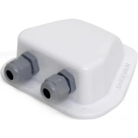 Resim Shuıvan Su Geçirmez Buat Tavan Kablo Koruma Yuvası Üçgen - Beyaz 