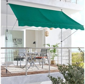 Resim Evinizin Atölyesi Teleskopik Tente Yeşil 300X130 cm 