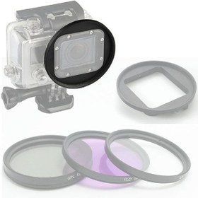 Resim Sanger GO64 Gopro Dive Housing İçin 58mm Filtre Baglantı Adapt 