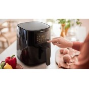Resim Philips 4,1 Litre Kapasiteli Pratik 1400W Yağsız Fritöz 
