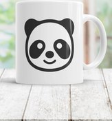 Resim WixelArt Sevimli Panda Kupa Bardak 