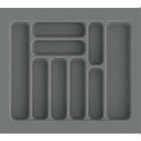 Resim Çekmece İçi Kaşıklık Ve Kepçelik Düzenleyici Gri 55x49 Cm 49x40 Cm Kadar Kesilebilir Grı 