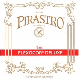 Resim Pirastro 340020 Kontrabas Tel Seti - Flexocor Deluxe 3/4 Ve 4/4 Kontrabaslarla Uyumlu (medium - Orchester Seri) | Çelik Çekirdek Üzerine Krom Çelik Sargı, Orkestra Kullanımı İçin Orta Tansiyon | Ölçü: 3/4 Ve 4/4 Kontrabaslar İçin (4'lü Tam Takım Set) 