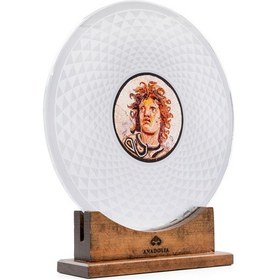 Resim Dekoratif Dionysos Portreli Cam Obje 