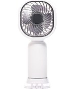 Resim Taşınabililir Mini Usb Şarjlı El Masaüstü Vantilatör Fan Soğutucu Ym88206 Beyaz 