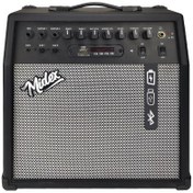 Resim Midex MGA-50USB-BT Elektro Gitar Amfisi 50 W USB Bluetooth Şarjlı 4 Girişli 