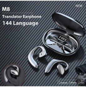Resim Novahub M8 Akıllı Aı Çeviri Kulaklık - Gerçek Zamanlı Tercüme Kulaklığı 