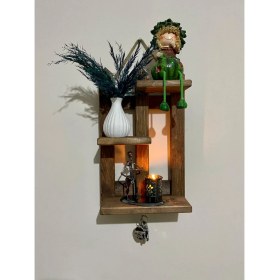 Resim Ser Ticaret Ahşap Dekoratif Ceviz Anahtarlık A-7 