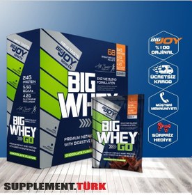 Resim Bigjoy Bigwhey Whey Protein Tozu Tekli 68 Servis 2244 Gr (410640418) 